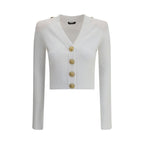 Ribbed and braided Cardigan