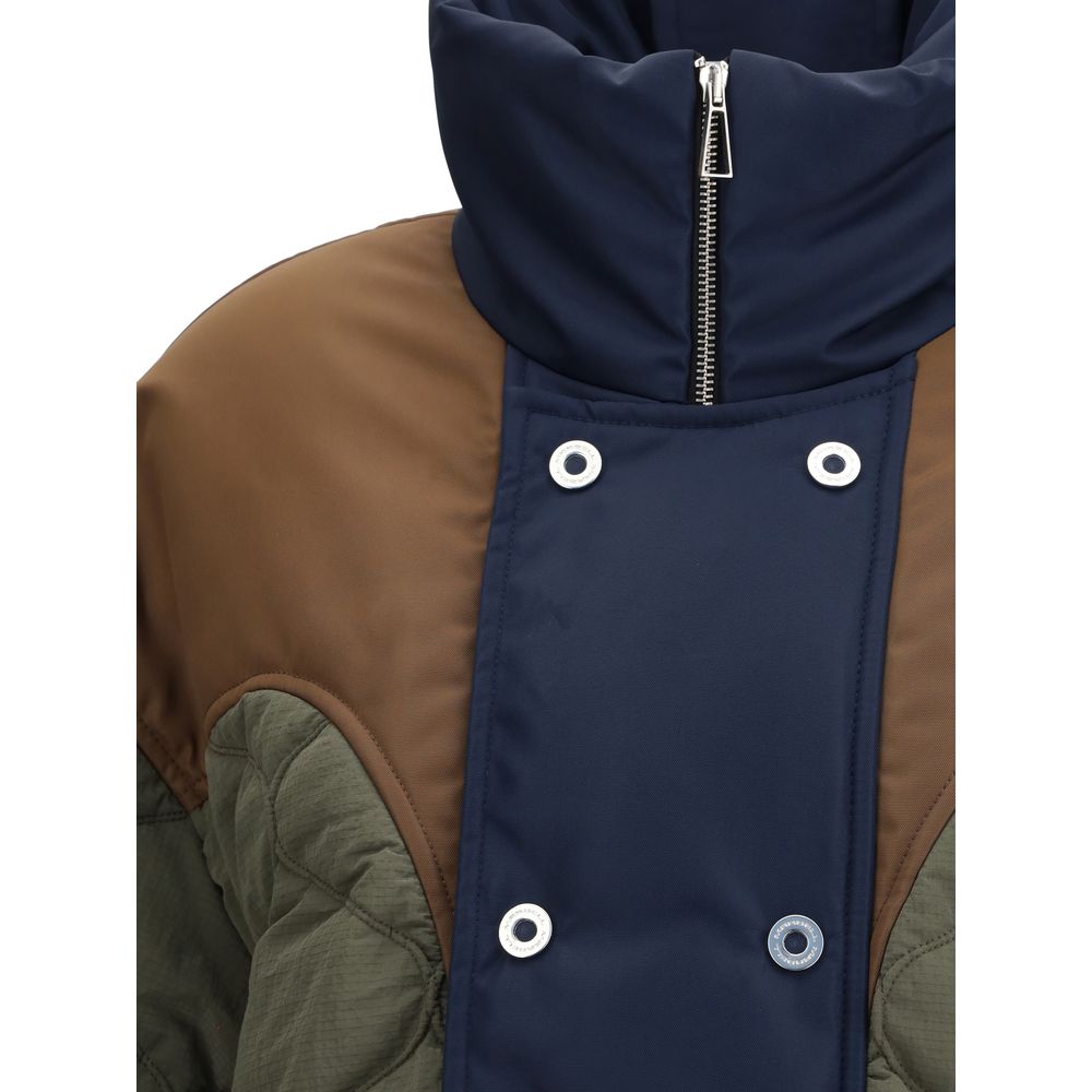 Veste en duvet à double boutonnage