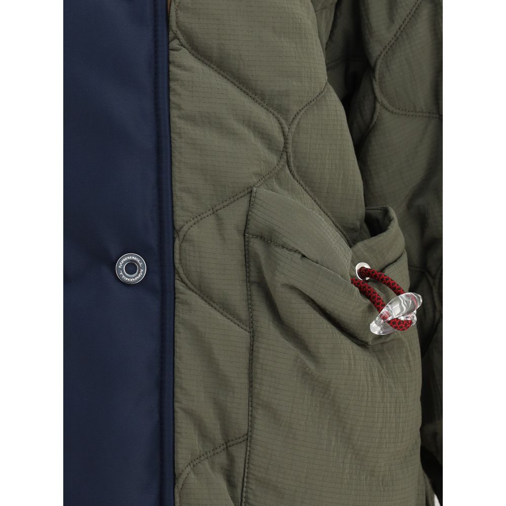 Veste en duvet à double boutonnage