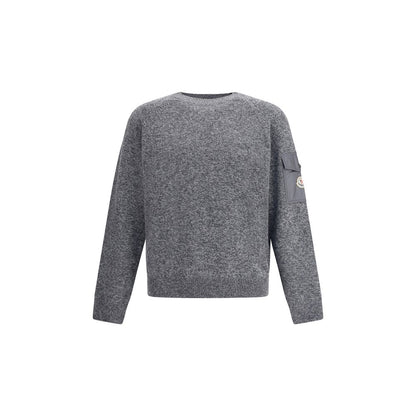 Pull en laine moulinée et cachemire