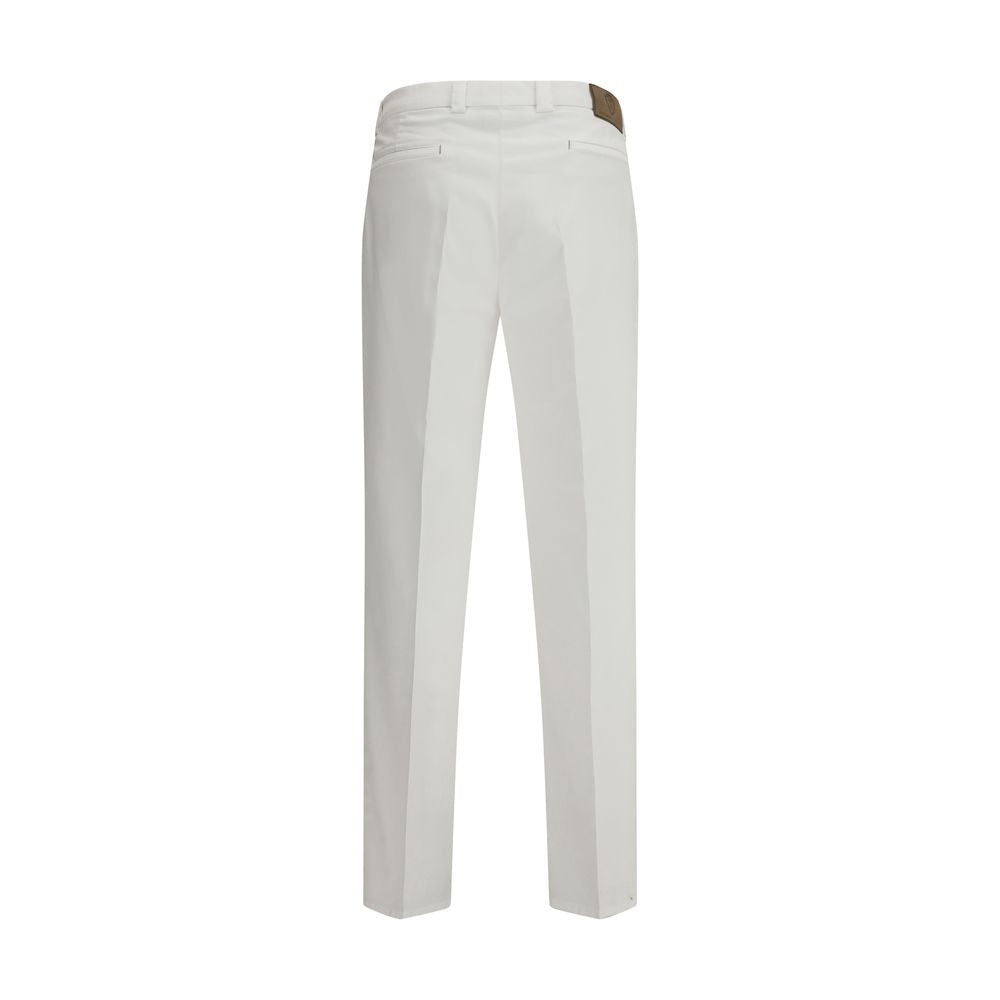 Pantalon en gabardine de coton