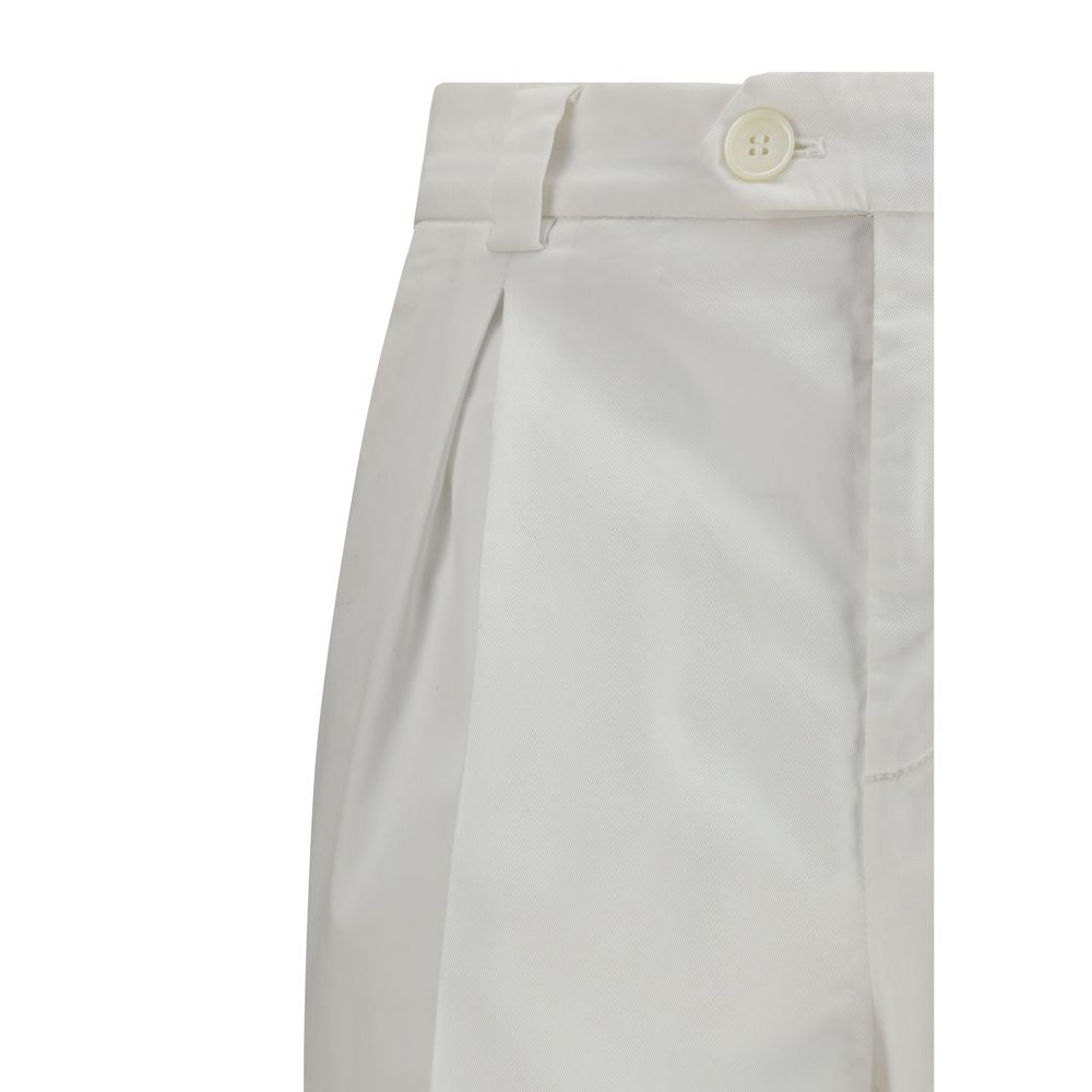 Pantalon en gabardine de coton