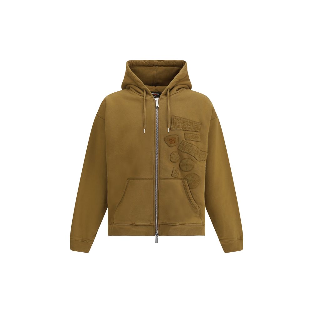 Sweat à capuche zippé
