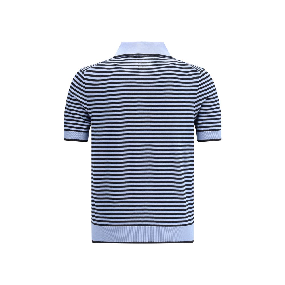 Pull polo rayé