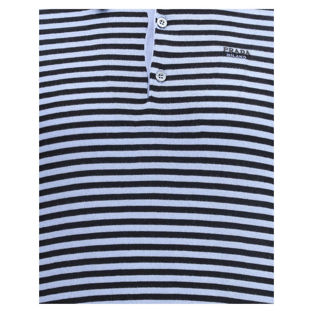 Pull polo rayé
