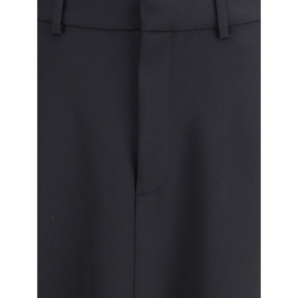 Jupe maxi godet en laine vierge