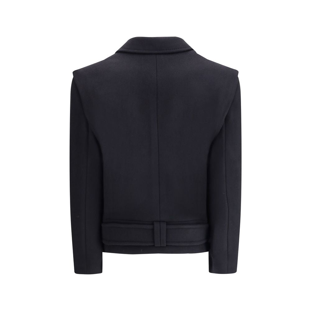 Manteau en laine à double boutonnage