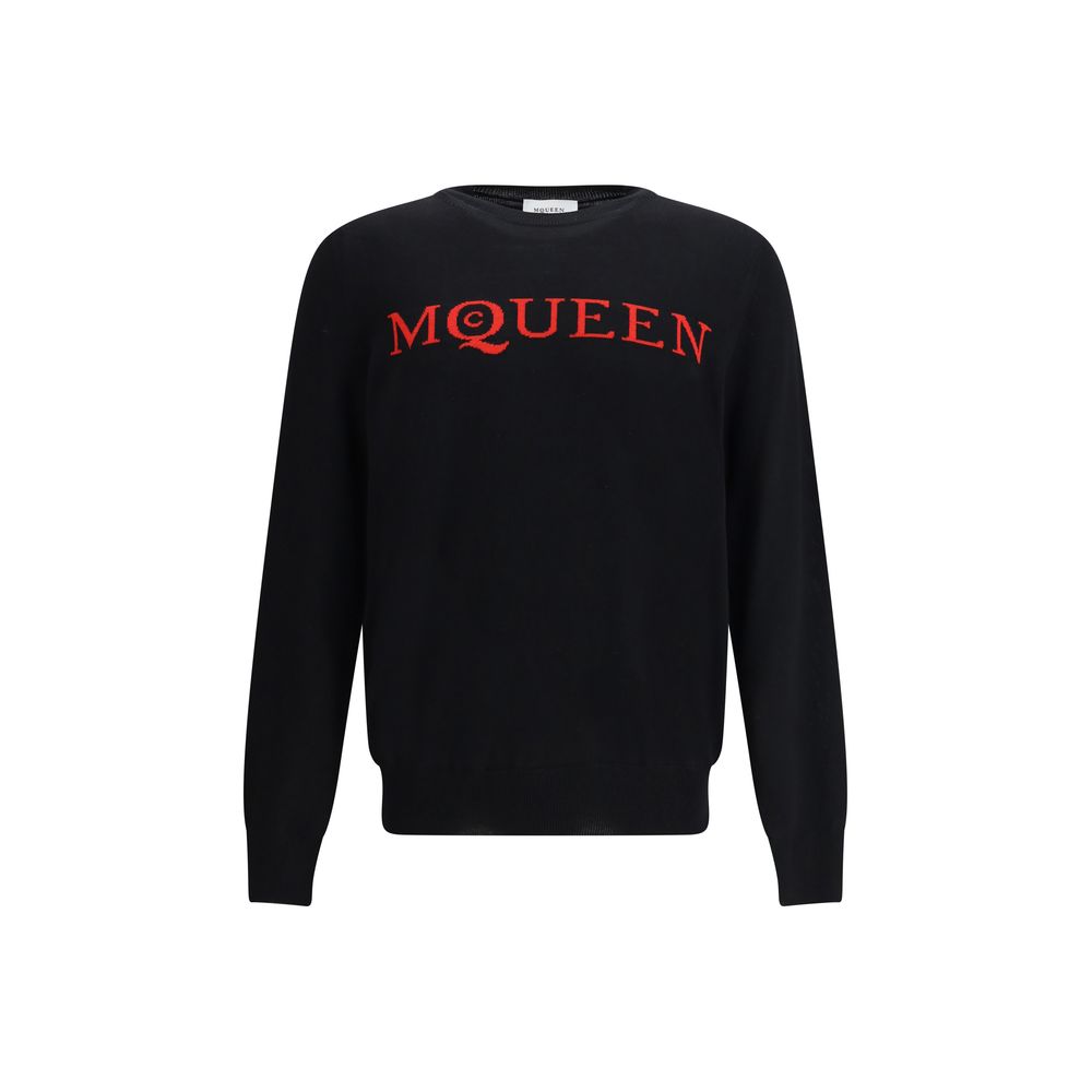 Pull en laine avec logo
