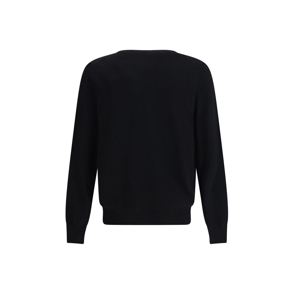 Pull en laine avec logo