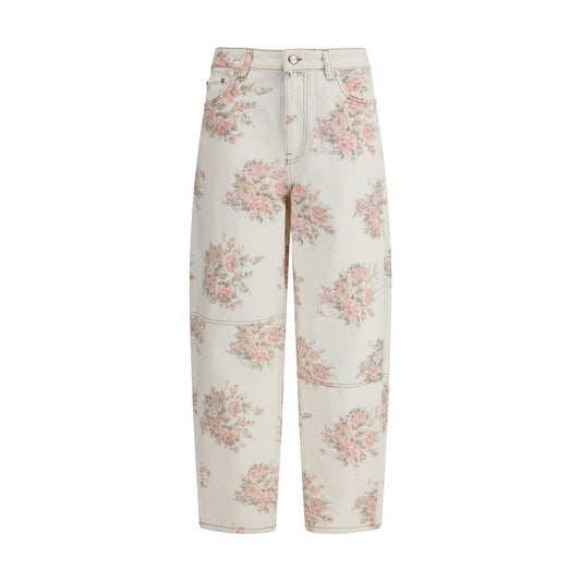 Jeans à imprimé floral Stary