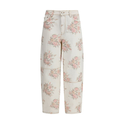 Jeans à imprimé floral Stary