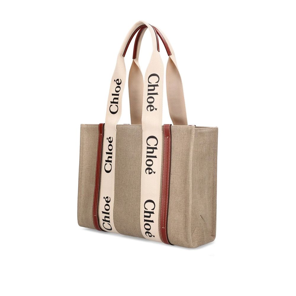 Sac cabas moyen Chloe Woody