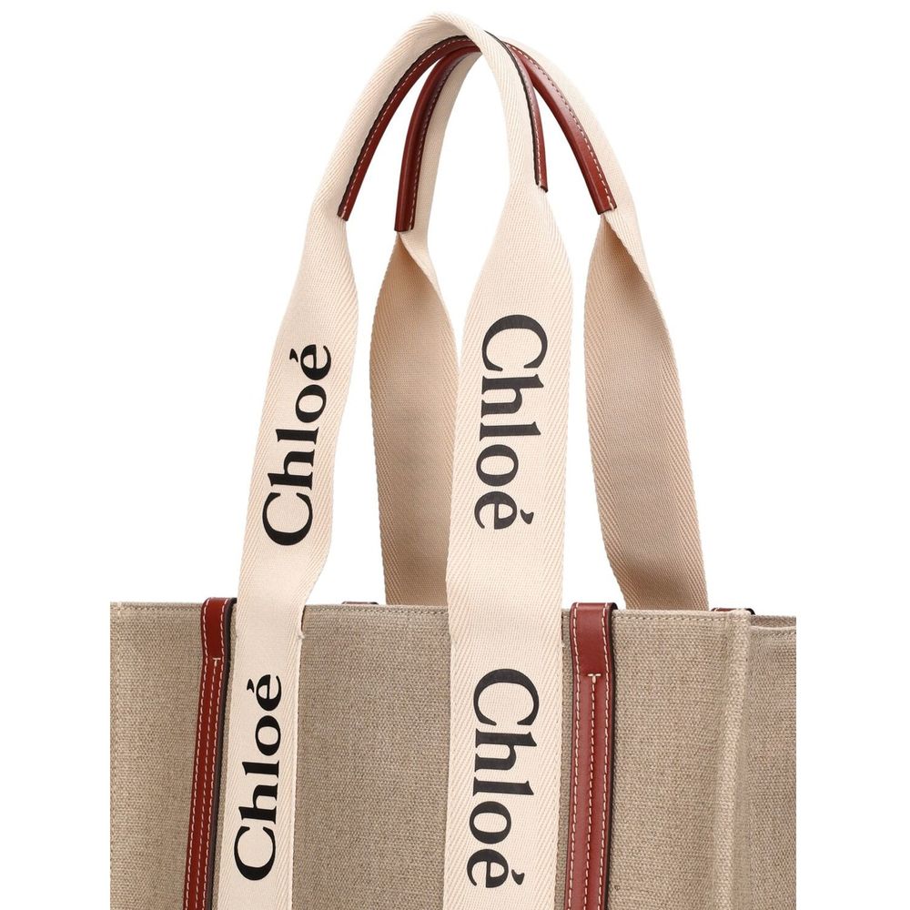 Sac cabas moyen Chloe Woody