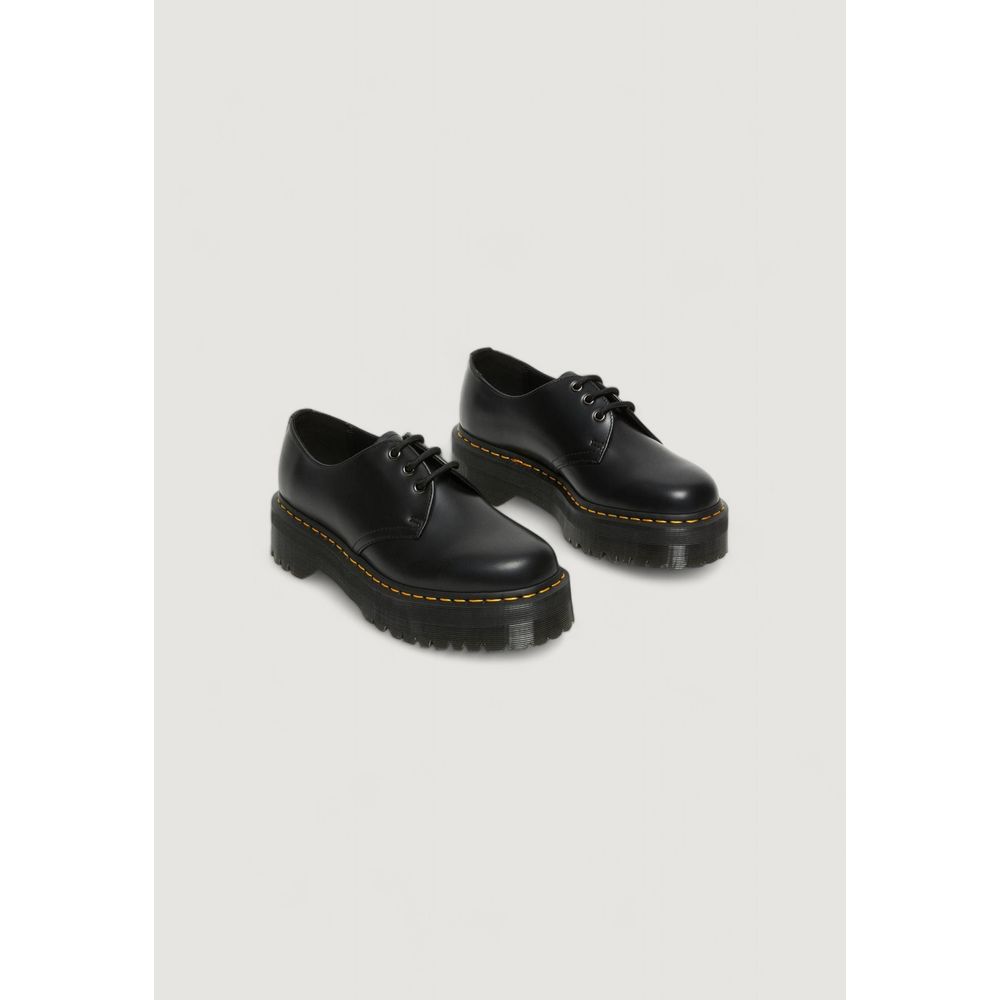 Bottes à lacets en cuir noir Dr. Martens