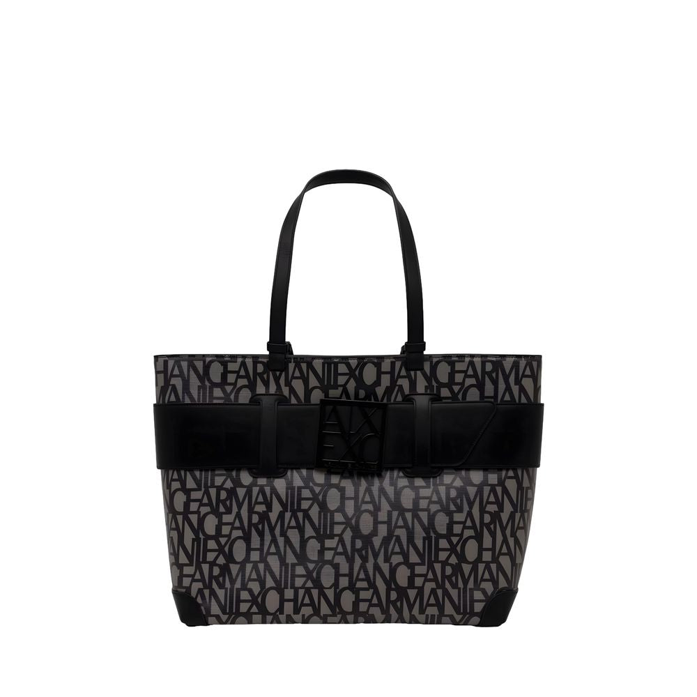 Sac à main en polyéthylène noir