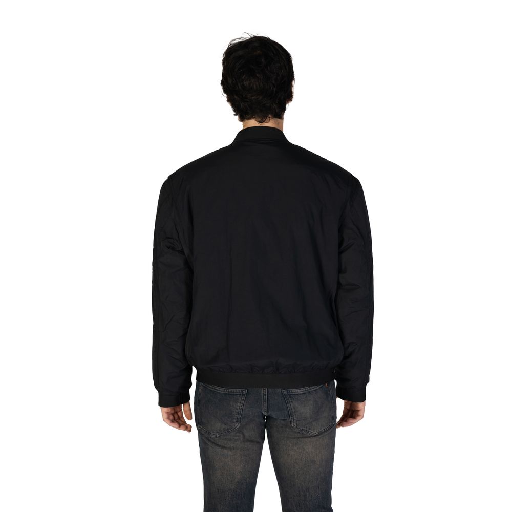 Vestes et manteaux en polyamide noir