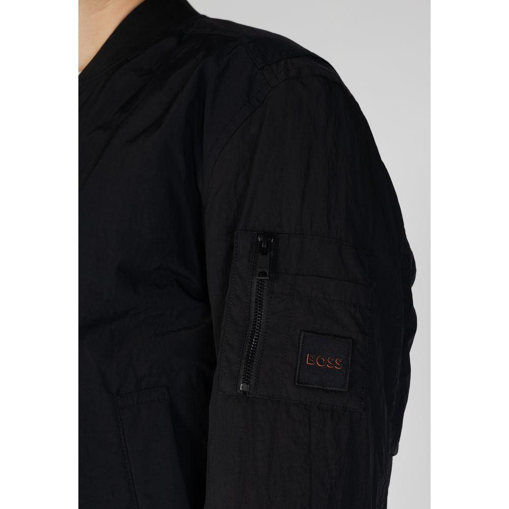 Vestes et manteaux en polyamide noir