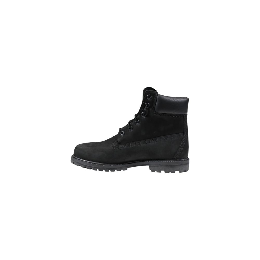 Botte en cuir noir