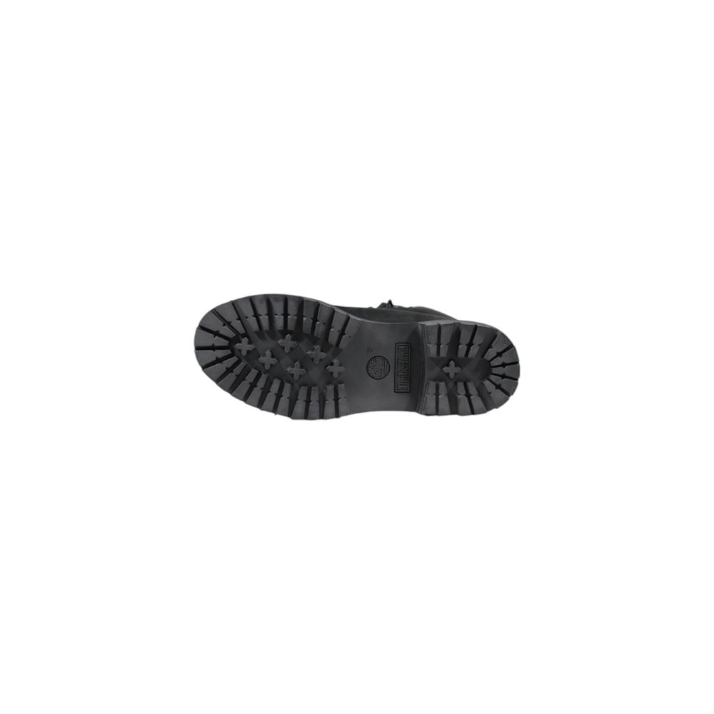 Botte en cuir noir