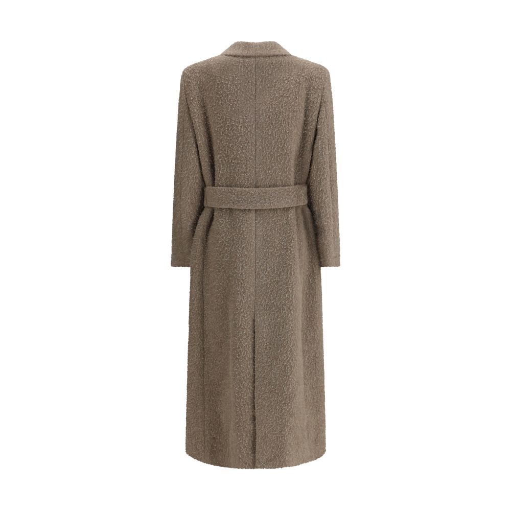 Manteau à double boutonnage