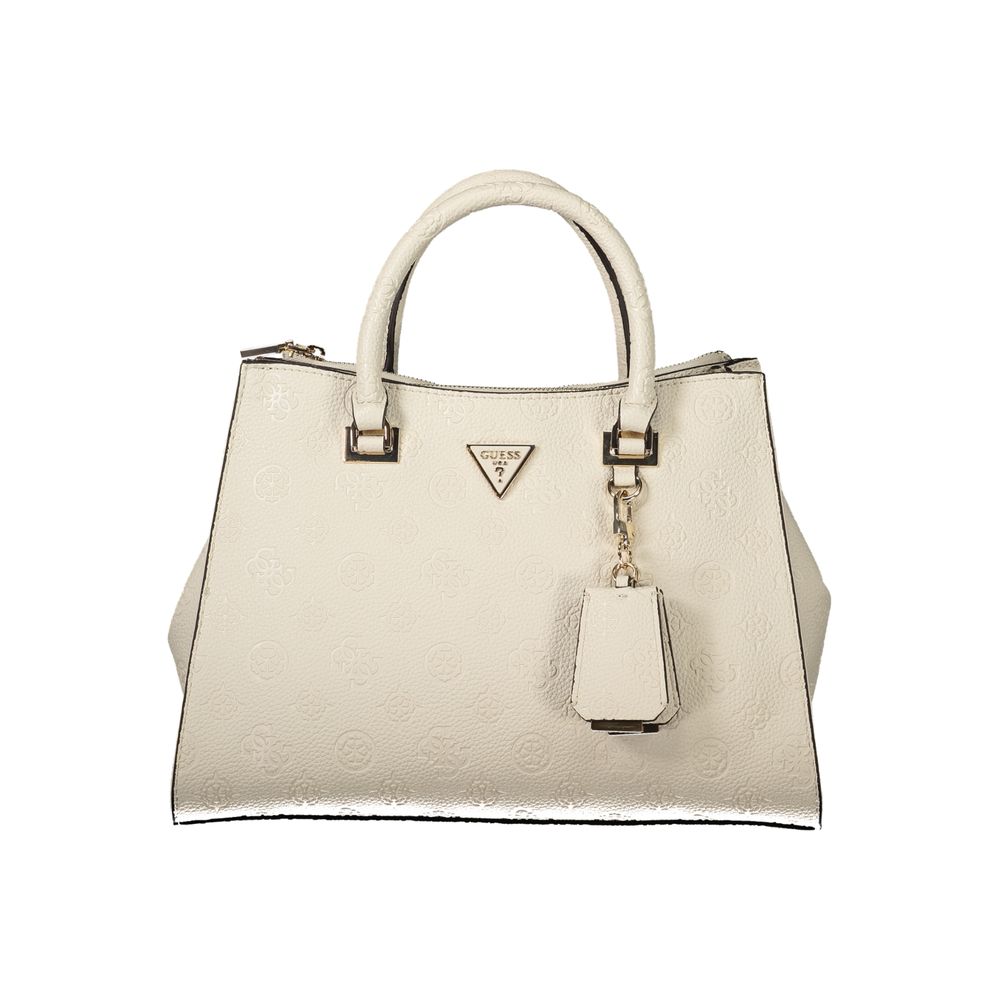 Sac à main Guess Jeans beige en polyéthylène pour femme