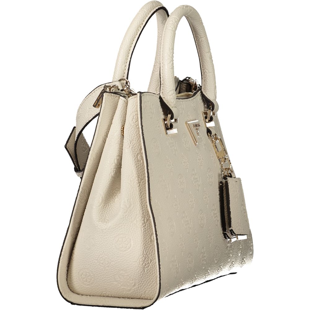 Sac à main Guess Jeans beige en polyéthylène pour femme