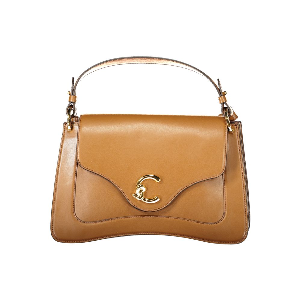 Sac à main Coccinelle en cuir marron pour femme