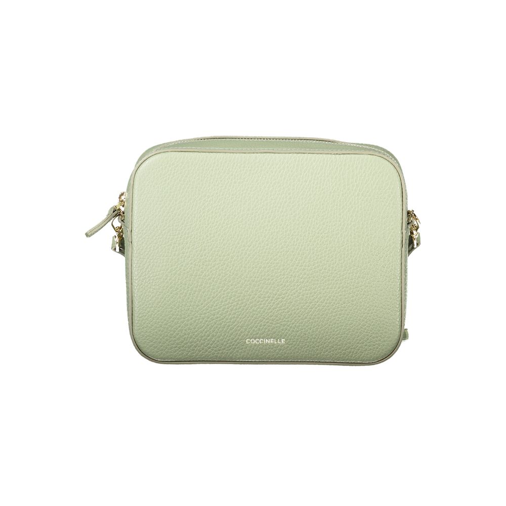 Sac à main en cuir vert pour femme