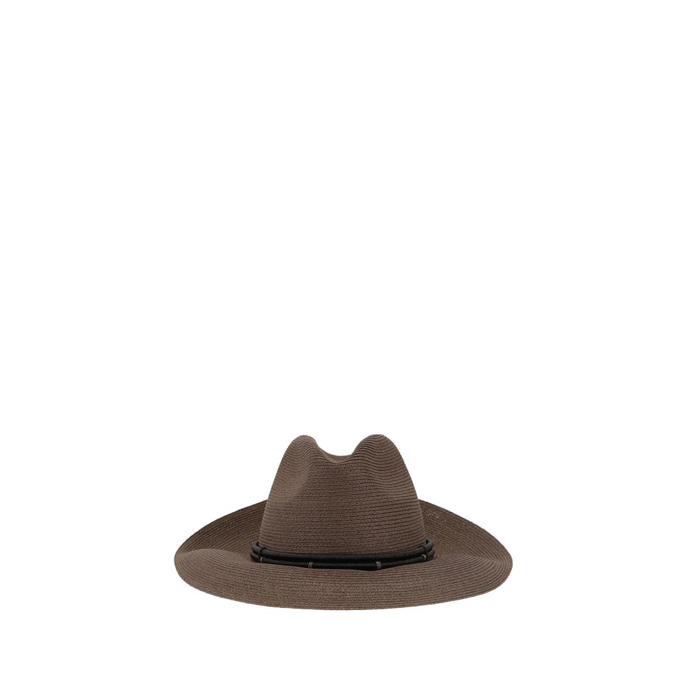 Fedora en chanvre et coton technique