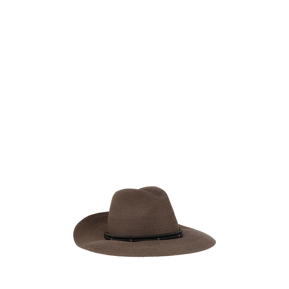 Fedora en chanvre et coton technique