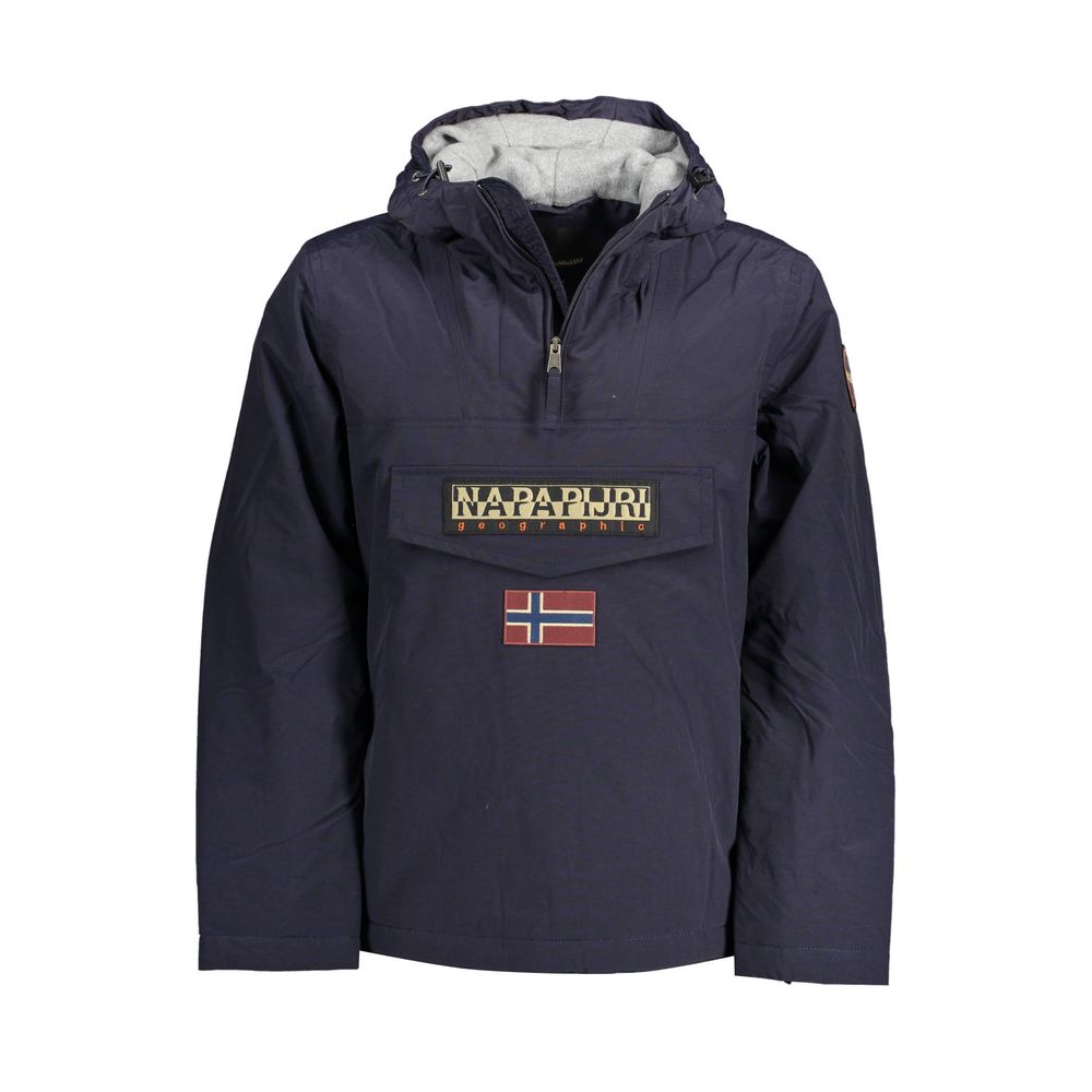 Vestes et manteaux en polyamide bleu