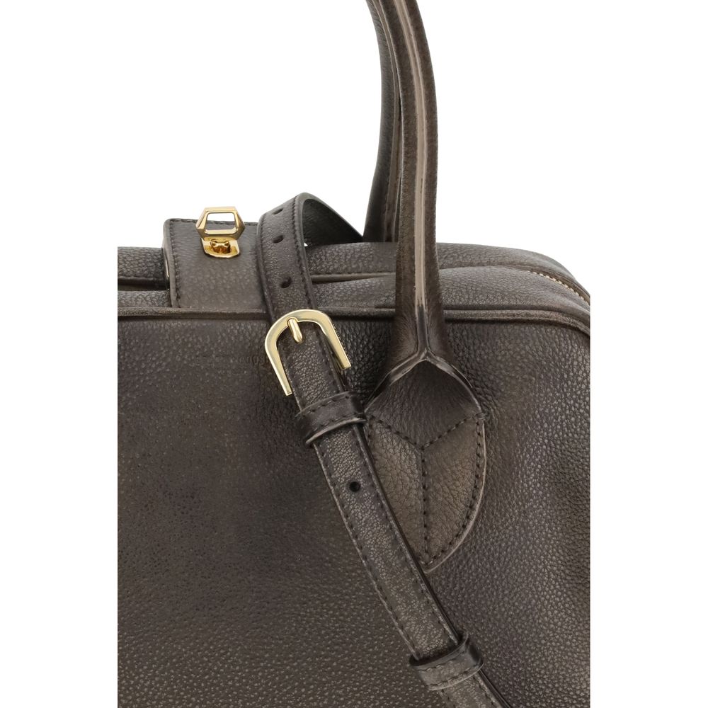SAC VITA EN CUIR TRAITÉ, CORPS OR, ACCESSOIRES EN MÉTAL