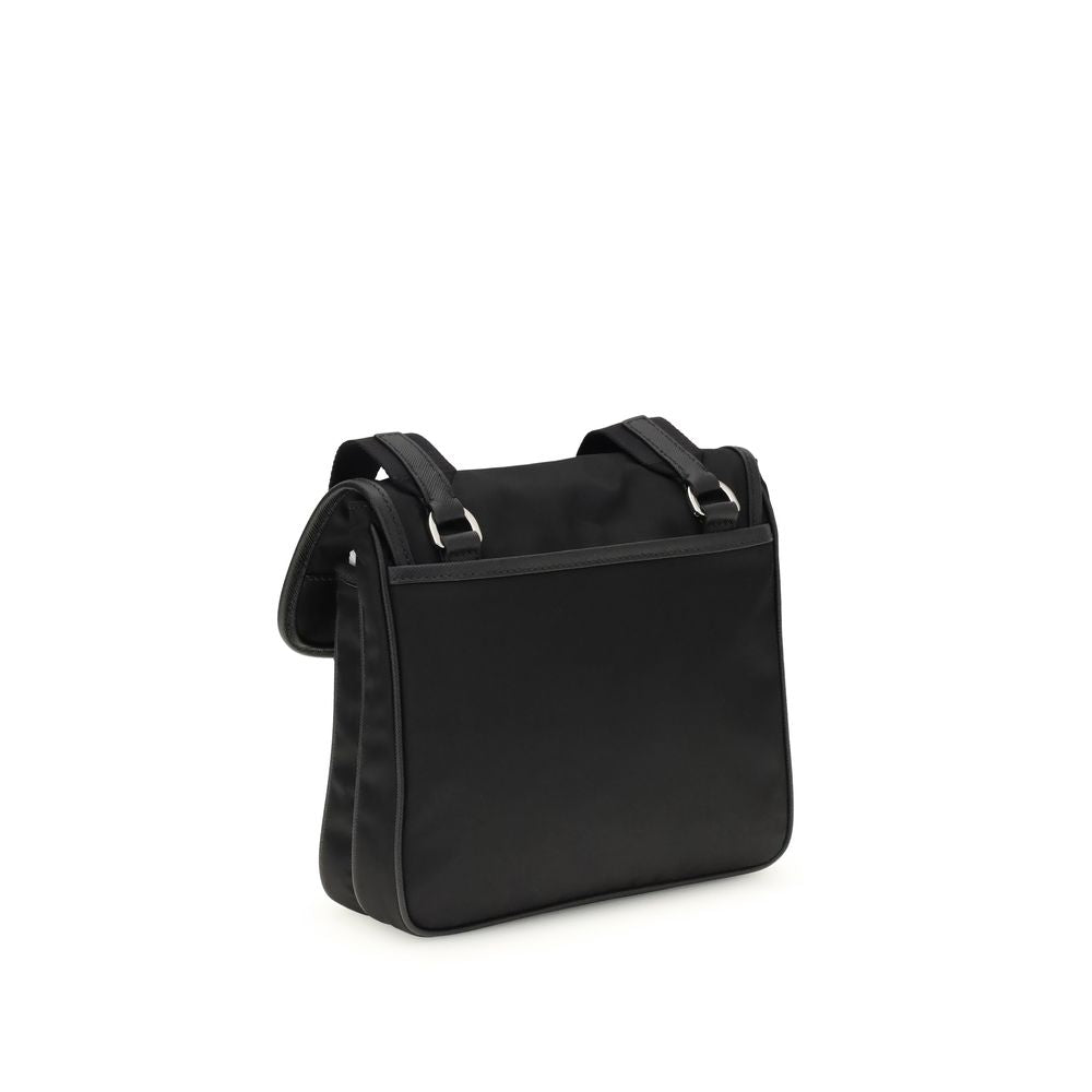 Sac à bandoulière en Re-Nylon et saffiano