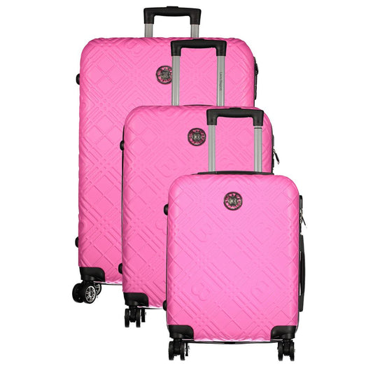 Bagages et articles de voyage en polyéthylène rose