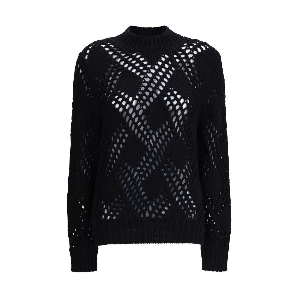 Pull à motifs géométriques