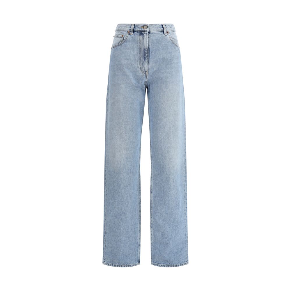 Jeans cinq poches en coton