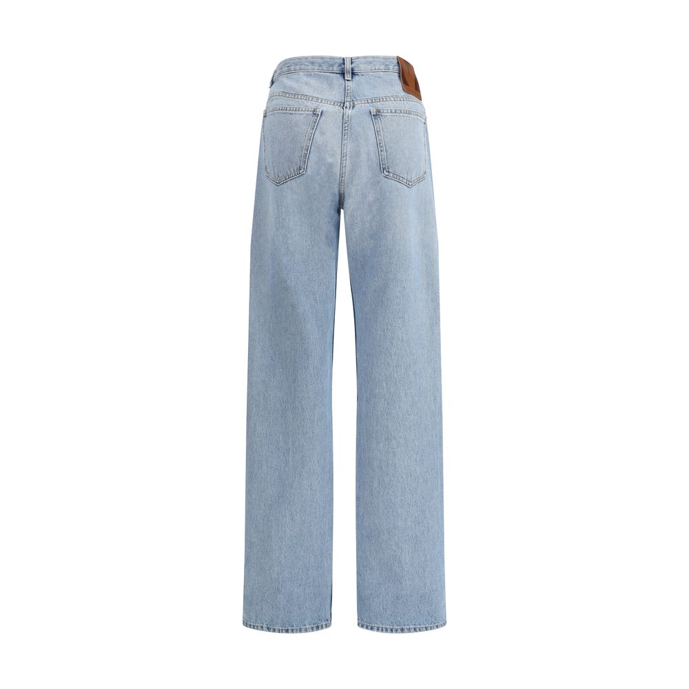 Jeans cinq poches en coton