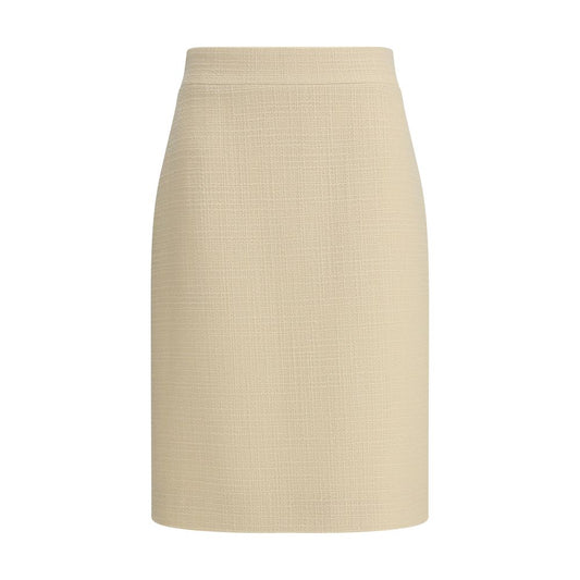 Jupe en tweed de laine