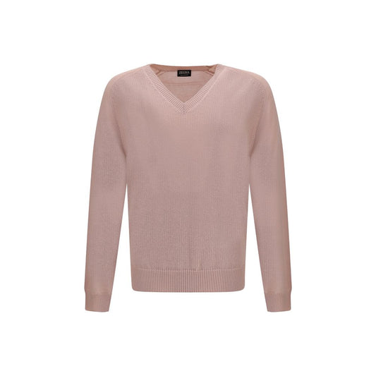 Pull en cachemire à col en V