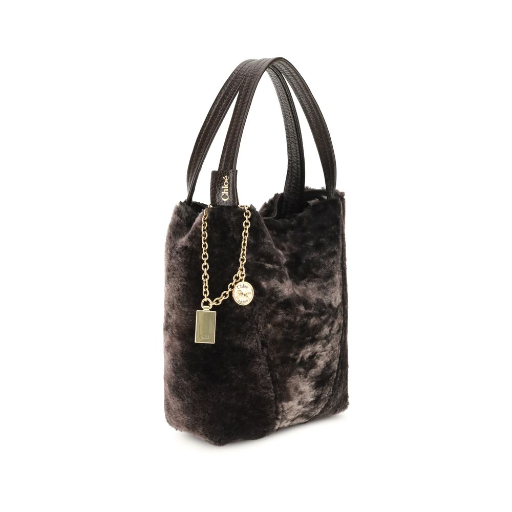 Sac fourre-tout en peau de mouton retournée