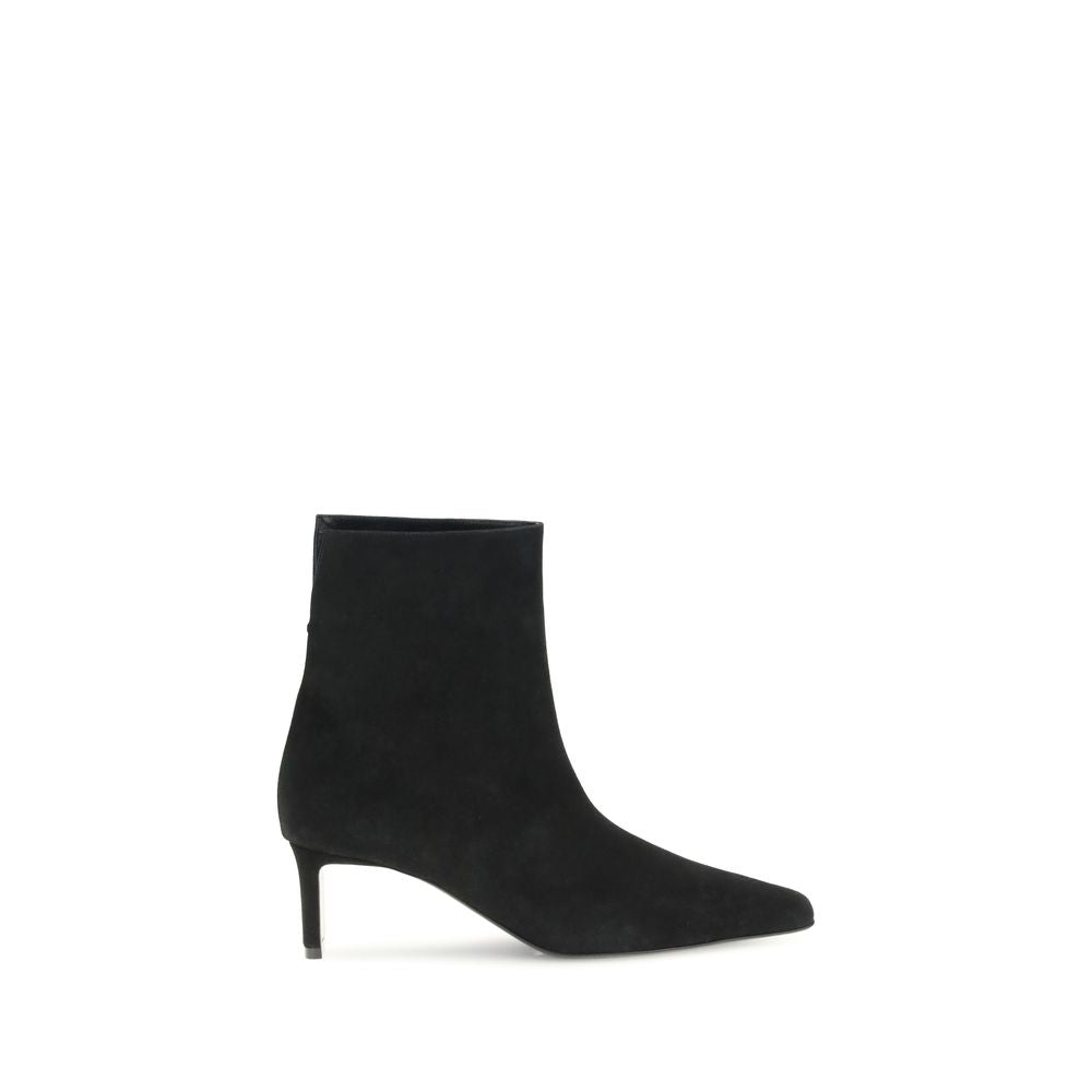 Bottes en daim à hauteur de la cheville