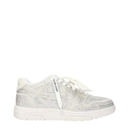 Baskets basses en cuir beige
