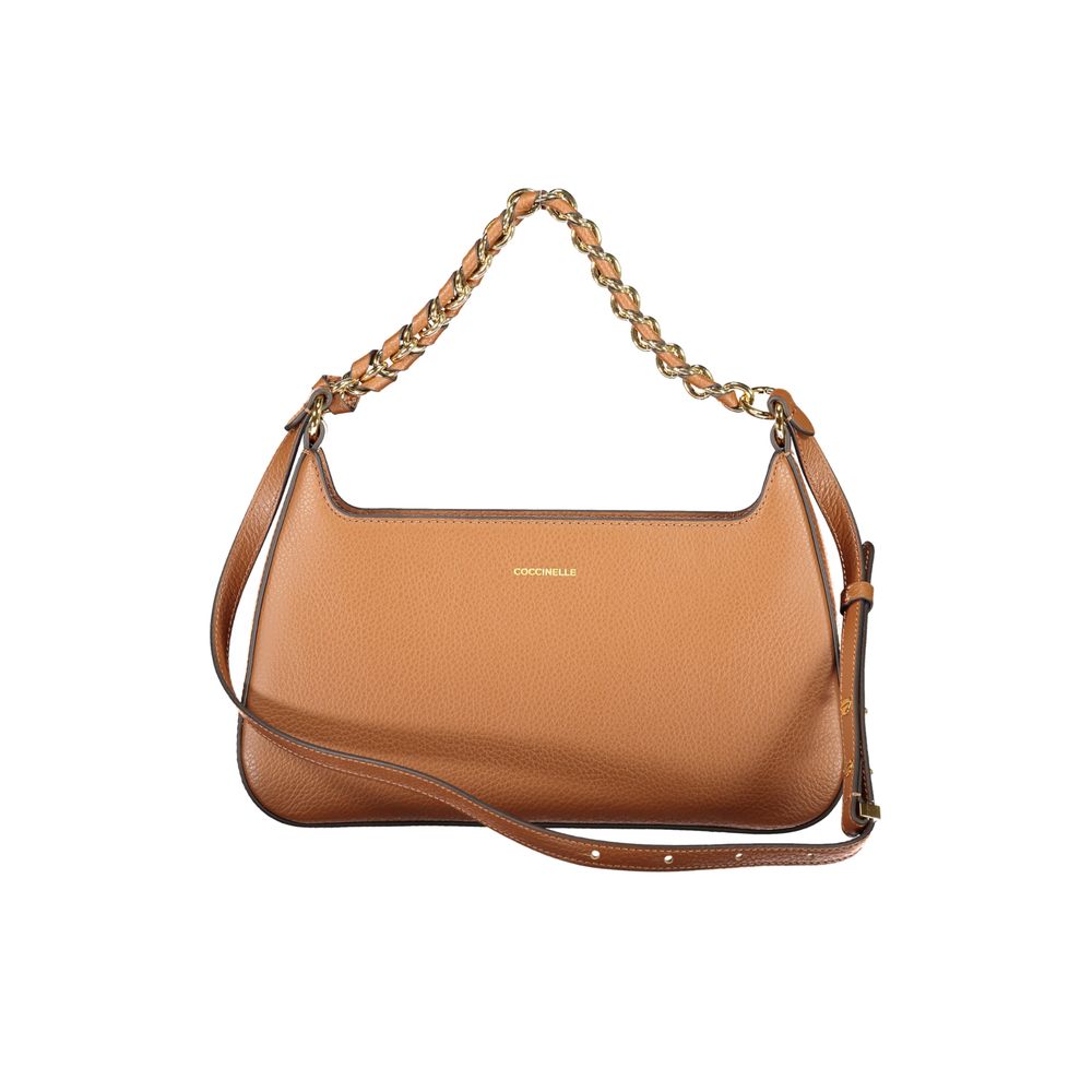 Sac à main en cuir marron