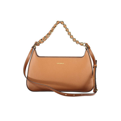 Sac à main en cuir marron