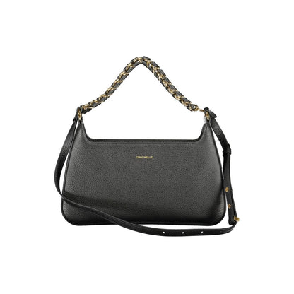 Sac à main en cuir noir