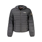 Veste noire en polyamide pour homme