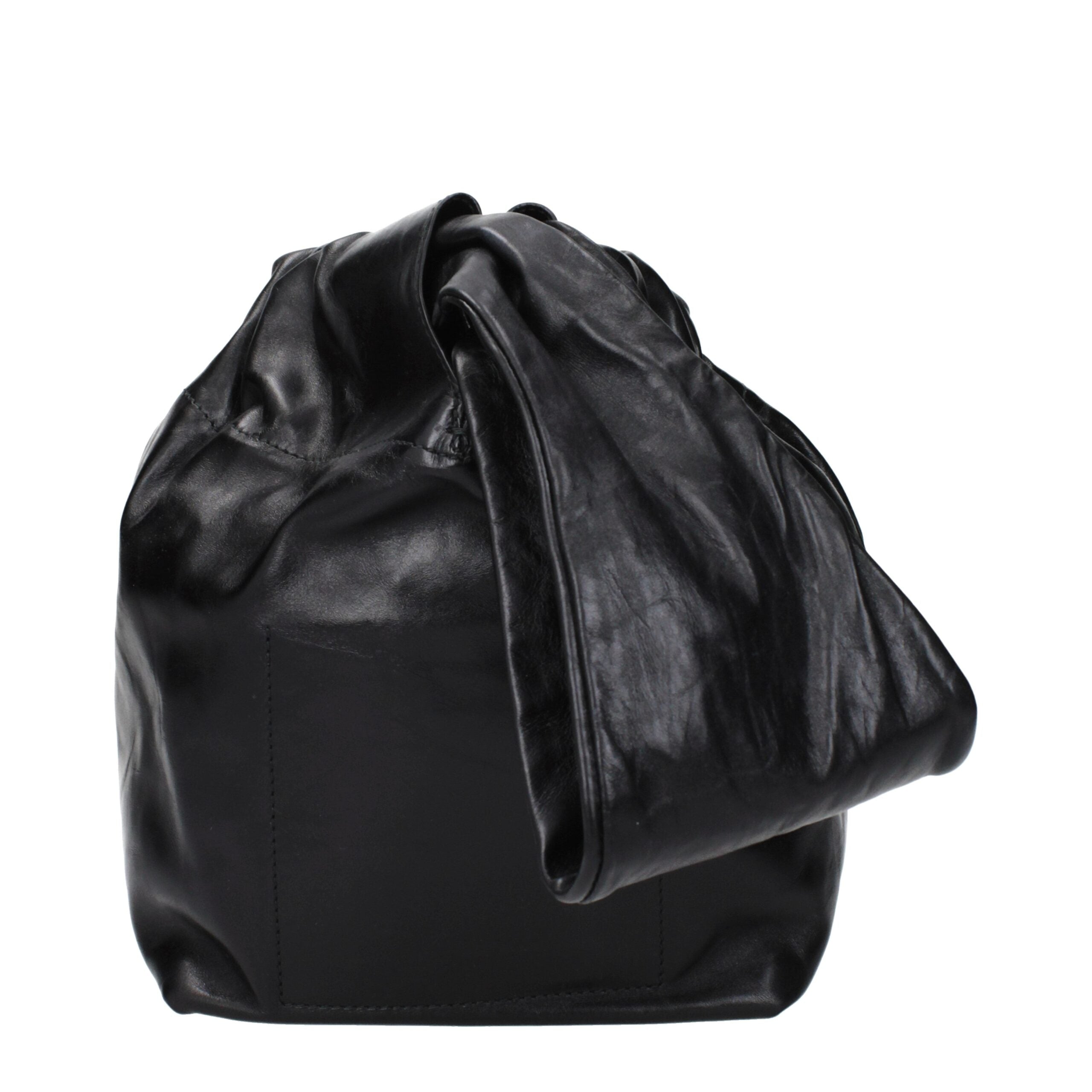 Sacs à main en cuir noir