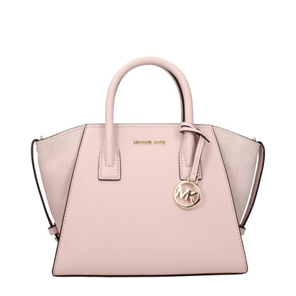 Sacs à main en cuir rose
