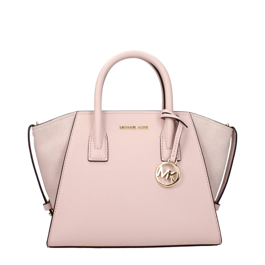Sacs à main en cuir rose