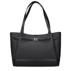 Black Fabric Shoulder Bags